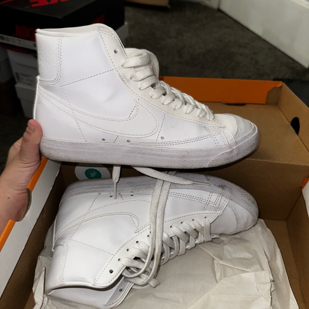 Nike Women's White High-Top Sneakers
